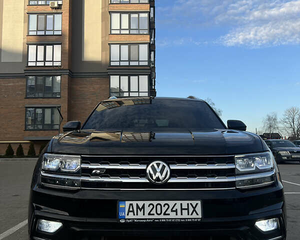 Черный Фольксваген Atlas, объемом двигателя 3.6 л и пробегом 122 тыс. км за 25000 $, фото 15 на Automoto.ua