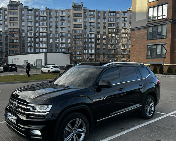 Черный Фольксваген Atlas, объемом двигателя 3.6 л и пробегом 122 тыс. км за 25000 $, фото 20 на Automoto.ua