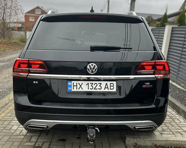 Чорний Фольксваген Atlas, об'ємом двигуна 3.6 л та пробігом 116 тис. км за 23900 $, фото 6 на Automoto.ua
