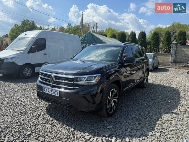 Черный Фольксваген Atlas, объемом двигателя 3.6 л и пробегом 62 тыс. км за 34999 $, фото 1 на Automoto.ua