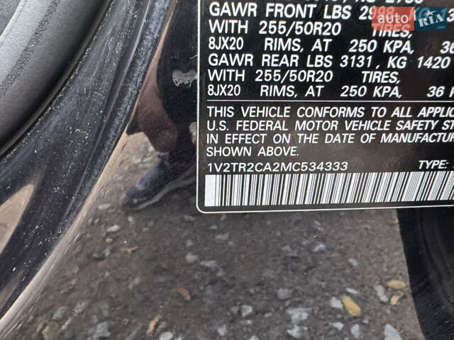 Черный Фольксваген Atlas, объемом двигателя 3.6 л и пробегом 94 тыс. км за 18600 $, фото 11 на Automoto.ua