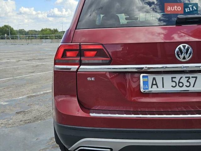 Червоний Фольксваген Atlas, об'ємом двигуна 3.6 л та пробігом 140 тис. км за 17500 $, фото 8 на Automoto.ua