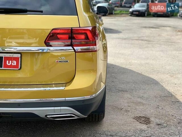 Фольксваген Atlas 2017 в Виннице на Automoto.ua Желтый Фольксваген Atlas, объемом двигателя 3.6 л и пробегом 122 тыс. км за 27290 $, фото 11 на Automoto.ua