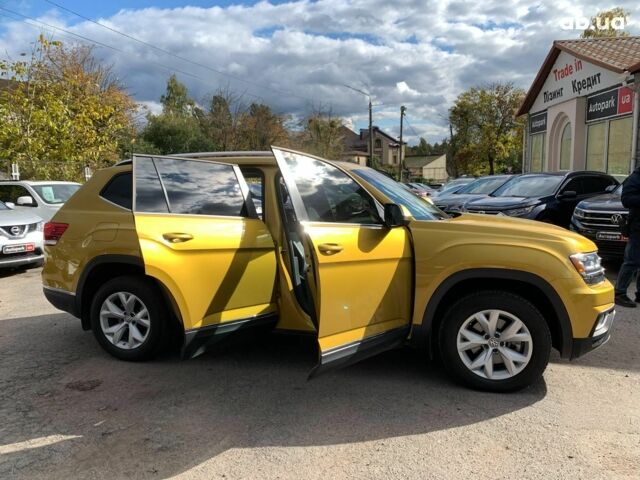 Желтый Фольксваген Atlas, объемом двигателя 3.6 л и пробегом 122 тыс. км за 27290 $, фото 21 на Automoto.ua