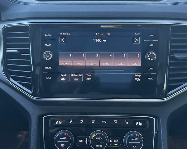 Серый Фольксваген Atlas, объемом двигателя 3.6 л и пробегом 143 тыс. км за 24300 $, фото 12 на Automoto.ua