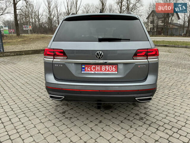 Сірий Фольксваген Atlas, об'ємом двигуна 3.6 л та пробігом 104 тис. км за 23300 $, фото 5 на Automoto.ua