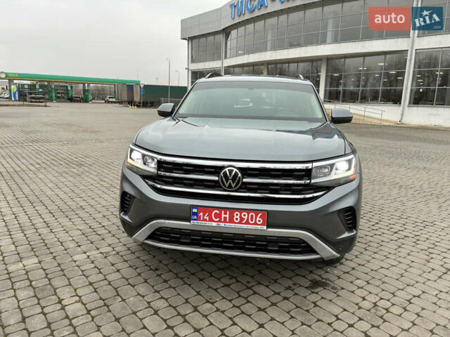 Сірий Фольксваген Atlas, об'ємом двигуна 3.6 л та пробігом 104 тис. км за 23300 $, фото 1 на Automoto.ua