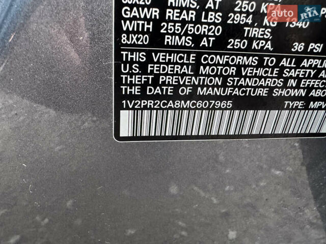 Серый Фольксваген Atlas, объемом двигателя 3.6 л и пробегом 62 тыс. км за 19800 $, фото 24 на Automoto.ua