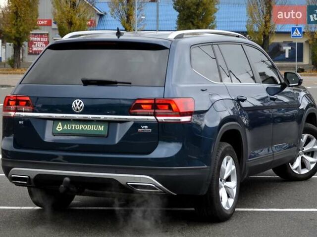 Синий Фольксваген Atlas, объемом двигателя 3.6 л и пробегом 173 тыс. км за 19500 $, фото 9 на Automoto.ua