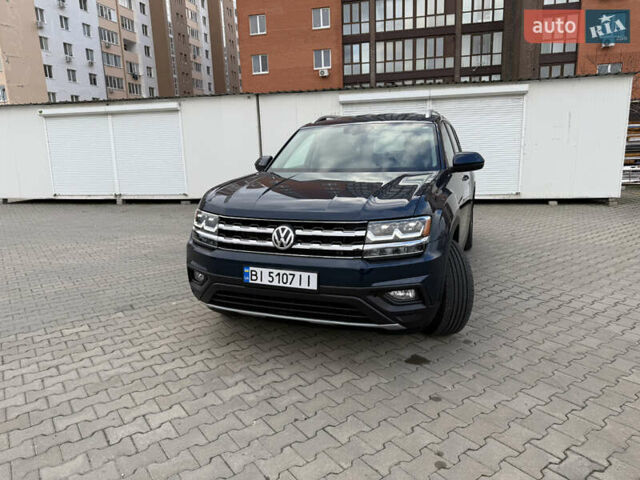 Синий Фольксваген Atlas, объемом двигателя 3.6 л и пробегом 70 тыс. км за 22900 $, фото 2 на Automoto.ua