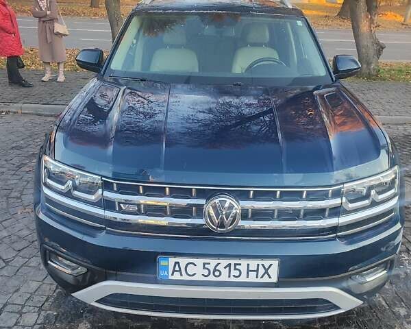 Фольксваген Atlas 2018 в Хмельницком на Automoto.ua Синий Фольксваген Atlas, объемом двигателя 1.98 л и пробегом 137 тыс. км за 15999 $, фото 18 на Automoto.ua