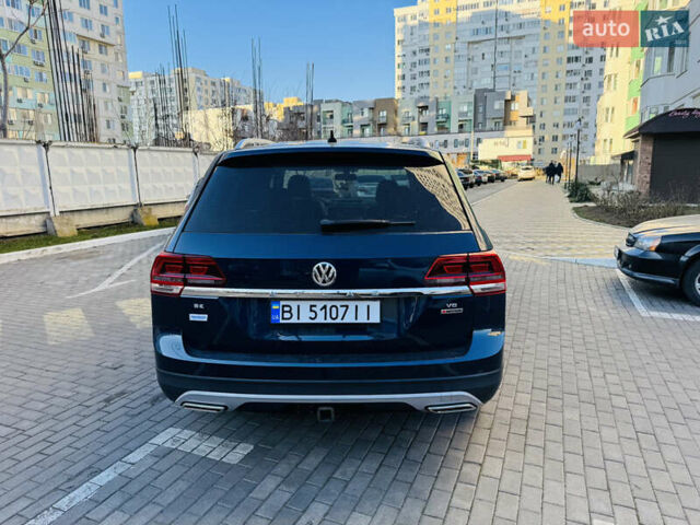 Синий Фольксваген Atlas, объемом двигателя 3.6 л и пробегом 65 тыс. км за 22800 $, фото 10 на Automoto.ua