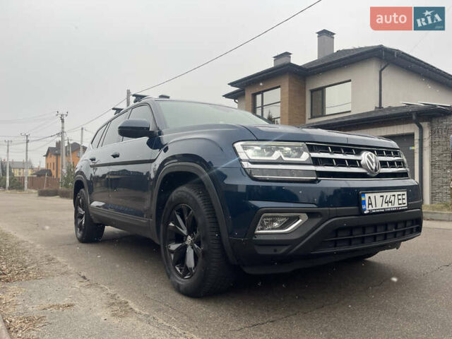 Синий Фольксваген Atlas, объемом двигателя 3.6 л и пробегом 58 тыс. км за 27499 $, фото 9 на Automoto.ua