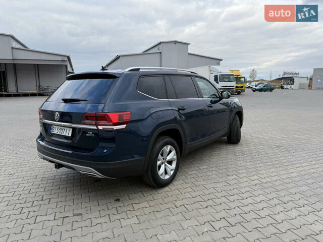 Синий Фольксваген Atlas, объемом двигателя 3.6 л и пробегом 70 тыс. км за 22900 $, фото 6 на Automoto.ua