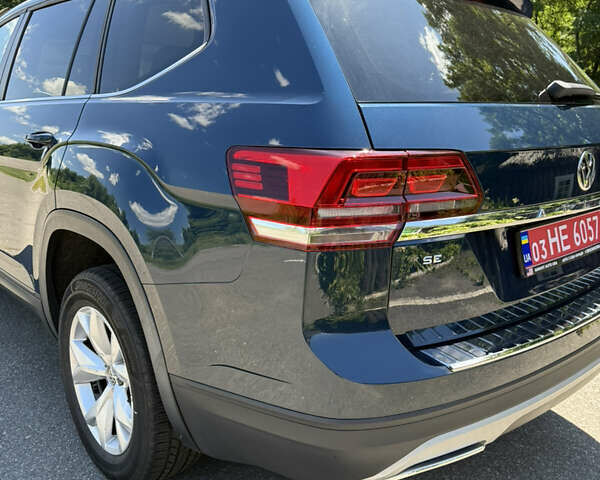 Синий Фольксваген Atlas, объемом двигателя 2 л и пробегом 96 тыс. км за 20900 $, фото 14 на Automoto.ua