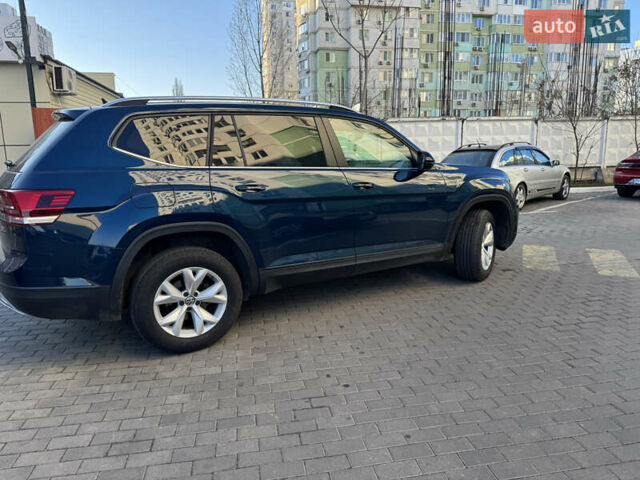 Синий Фольксваген Atlas, объемом двигателя 3.6 л и пробегом 65 тыс. км за 22800 $, фото 9 на Automoto.ua