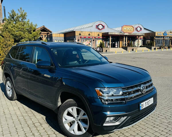 Синий Фольксваген Atlas, объемом двигателя 3.6 л и пробегом 65 тыс. км за 22800 $, фото 13 на Automoto.ua