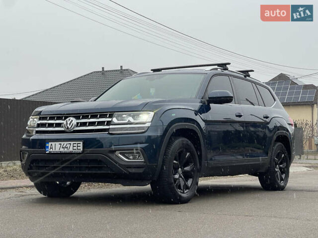 Синий Фольксваген Atlas, объемом двигателя 3.6 л и пробегом 58 тыс. км за 27499 $, фото 23 на Automoto.ua
