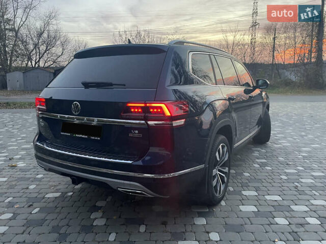Синій Фольксваген Atlas, об'ємом двигуна 3.6 л та пробігом 93 тис. км за 25500 $, фото 4 на Automoto.ua