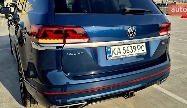 Синий Фольксваген Atlas, объемом двигателя 3.6 л и пробегом 88 тыс. км за 36000 $, фото 49 на Automoto.ua