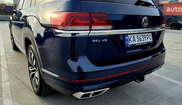 Синий Фольксваген Atlas, объемом двигателя 3.6 л и пробегом 88 тыс. км за 36000 $, фото 21 на Automoto.ua