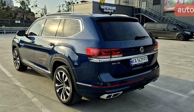 Синий Фольксваген Atlas, объемом двигателя 3.6 л и пробегом 88 тыс. км за 36000 $, фото 6 на Automoto.ua