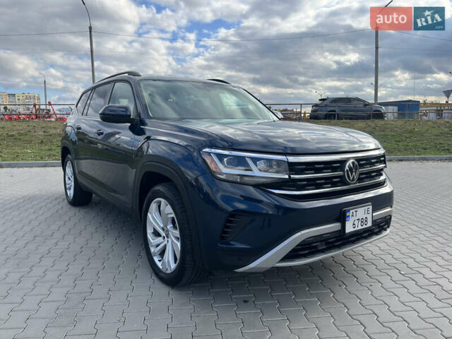 Синий Фольксваген Atlas, объемом двигателя 3.6 л и пробегом 108 тыс. км за 32500 $, фото 4 на Automoto.ua