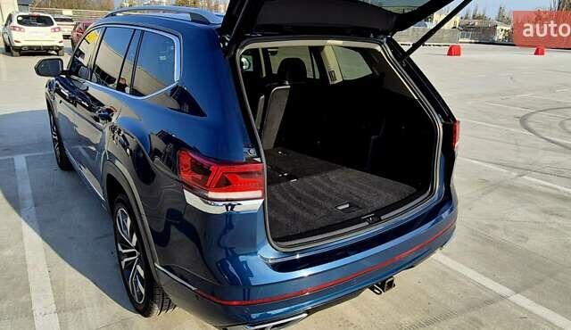 Синий Фольксваген Atlas, объемом двигателя 3.6 л и пробегом 88 тыс. км за 36000 $, фото 46 на Automoto.ua