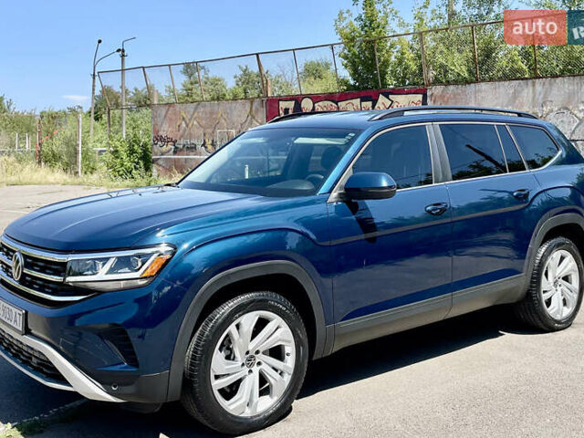 Синий Фольксваген Atlas, объемом двигателя 3.6 л и пробегом 53 тыс. км за 24500 $, фото 29 на Automoto.ua