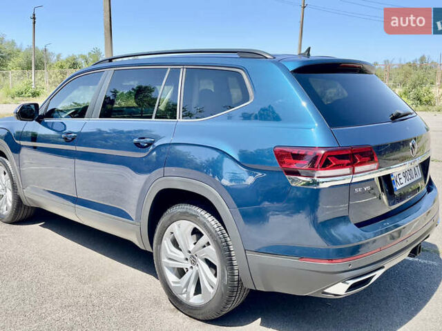 Синий Фольксваген Atlas, объемом двигателя 3.6 л и пробегом 53 тыс. км за 24500 $, фото 24 на Automoto.ua