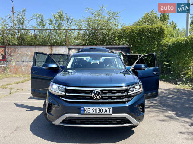 Синий Фольксваген Atlas, объемом двигателя 3.6 л и пробегом 52 тыс. км за 25000 $, фото 5 на Automoto.ua