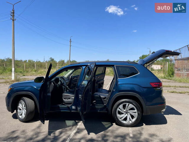 Синий Фольксваген Atlas, объемом двигателя 3.6 л и пробегом 53 тыс. км за 24500 $, фото 15 на Automoto.ua