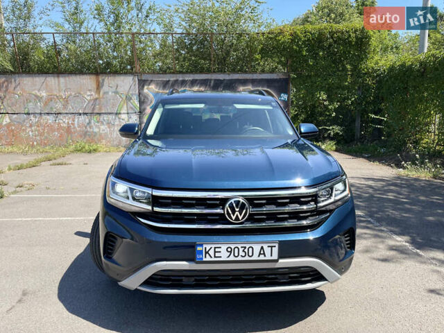 Синий Фольксваген Atlas, объемом двигателя 3.6 л и пробегом 53 тыс. км за 24500 $, фото 2 на Automoto.ua