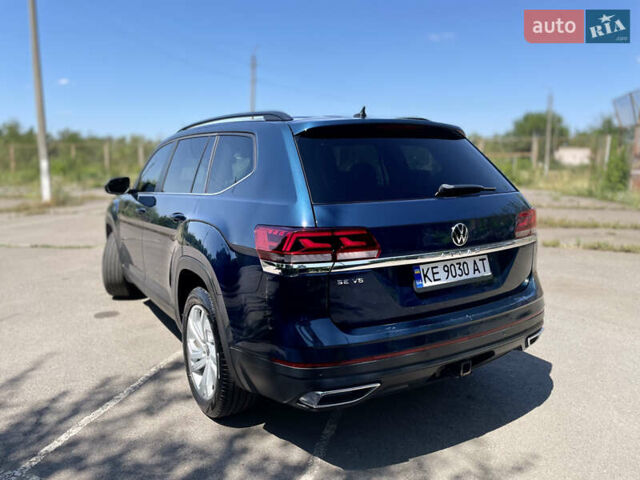 Синий Фольксваген Atlas, объемом двигателя 3.6 л и пробегом 52 тыс. км за 25000 $, фото 7 на Automoto.ua
