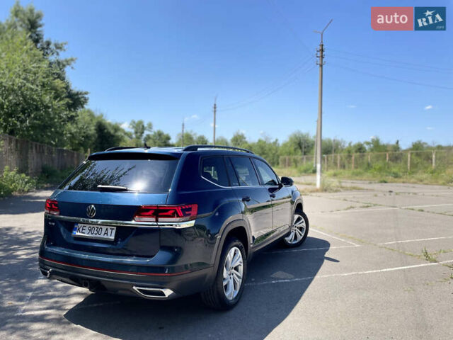 Синий Фольксваген Atlas, объемом двигателя 3.6 л и пробегом 52 тыс. км за 25000 $, фото 2 на Automoto.ua