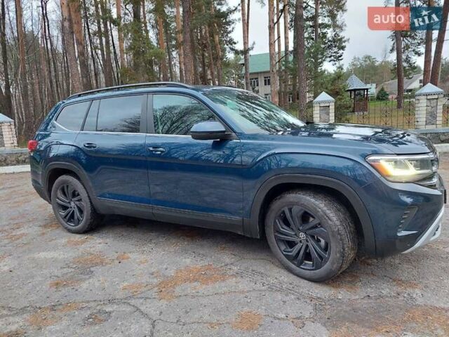 Синий Фольксваген Atlas, объемом двигателя 1.98 л и пробегом 68 тыс. км за 29300 $, фото 5 на Automoto.ua