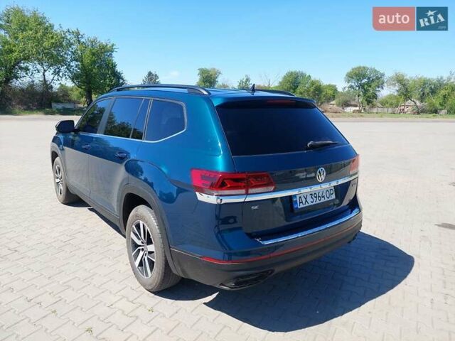 Синий Фольксваген Atlas, объемом двигателя 1.98 л и пробегом 49 тыс. км за 27700 $, фото 8 на Automoto.ua