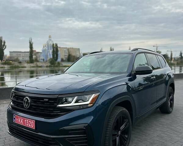 Синий Фольксваген Atlas, объемом двигателя 3.6 л и пробегом 113 тыс. км за 29999 $, фото 4 на Automoto.ua