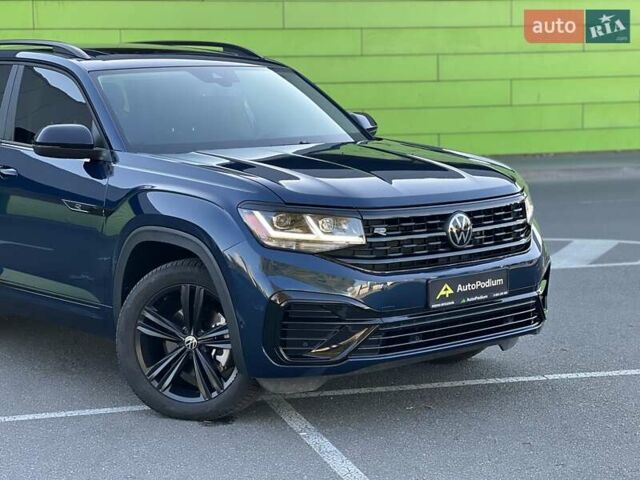 Синий Фольксваген Atlas, объемом двигателя 3.6 л и пробегом 12 тыс. км за 35999 $, фото 9 на Automoto.ua