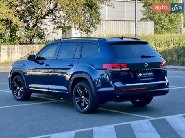 Синий Фольксваген Atlas, объемом двигателя 3.6 л и пробегом 12 тыс. км за 35999 $, фото 6 на Automoto.ua