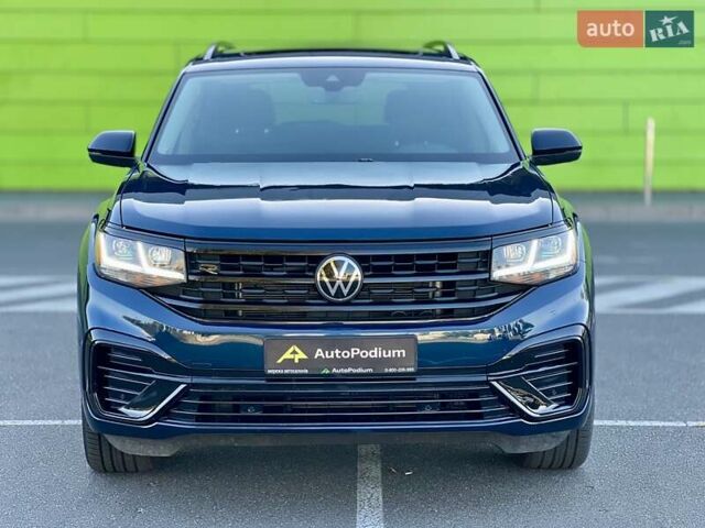 Синий Фольксваген Atlas, объемом двигателя 3.6 л и пробегом 12 тыс. км за 35999 $, фото 2 на Automoto.ua