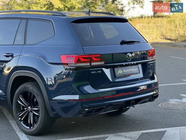Синий Фольксваген Atlas, объемом двигателя 3.6 л и пробегом 12 тыс. км за 35999 $, фото 10 на Automoto.ua