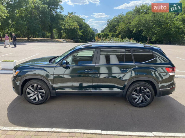 Зеленый Фольксваген Atlas, объемом двигателя 1.98 л и пробегом 92 тыс. км за 36000 $, фото 4 на Automoto.ua