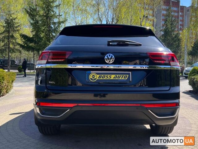 Черный Фольксваген Atlas Cross Sport, объемом двигателя 2 л и пробегом 30 тыс. км за 29400 $, фото 5 на Automoto.ua
