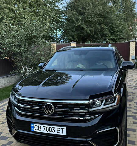 Черный Фольксваген Atlas Cross Sport, объемом двигателя 3.6 л и пробегом 120 тыс. км за 26500 $, фото 1 на Automoto.ua
