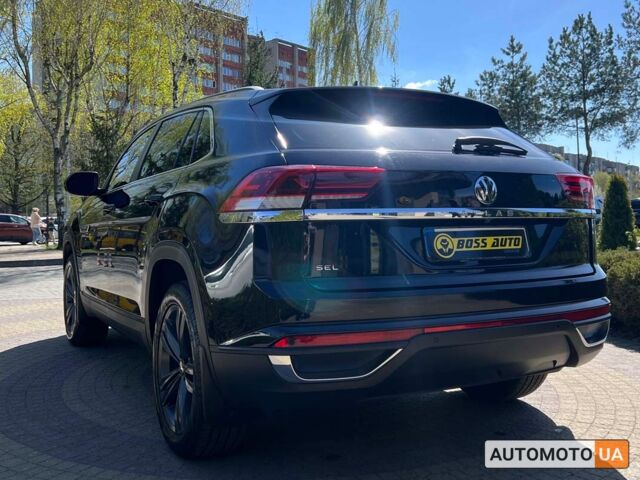 Черный Фольксваген Atlas Cross Sport, объемом двигателя 2 л и пробегом 30 тыс. км за 29400 $, фото 4 на Automoto.ua