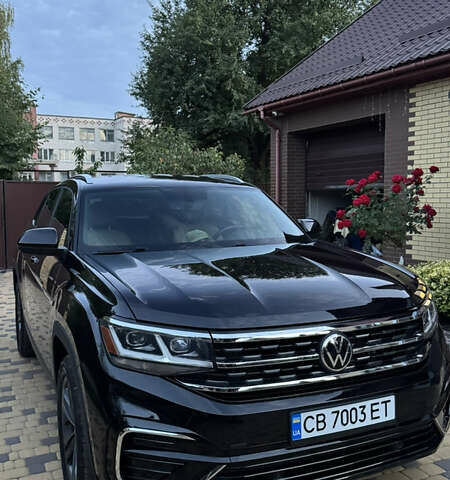 Черный Фольксваген Atlas Cross Sport, объемом двигателя 3.6 л и пробегом 120 тыс. км за 26500 $, фото 2 на Automoto.ua
