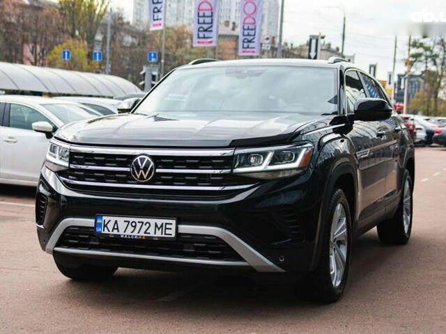 Черный Фольксваген Atlas Cross Sport, объемом двигателя 3.6 л и пробегом 70 тыс. км за 30350 $, фото 1 на Automoto.ua