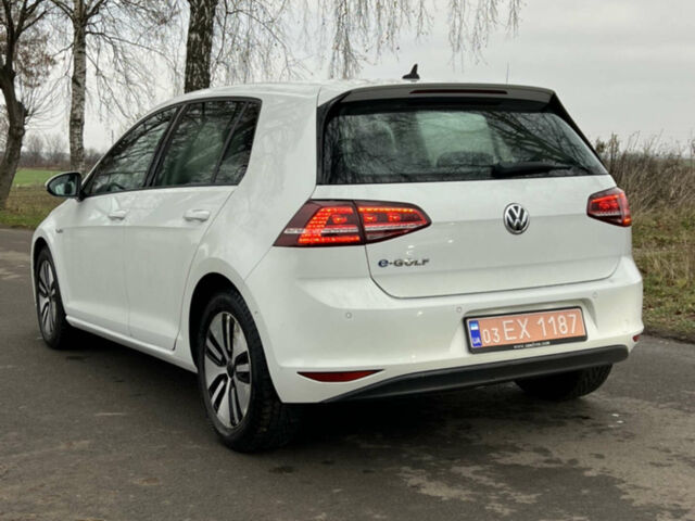 Білий Фольксваген e-Golf, об'ємом двигуна 0 л та пробігом 126 тис. км за 8550 $, фото 8 на Automoto.ua