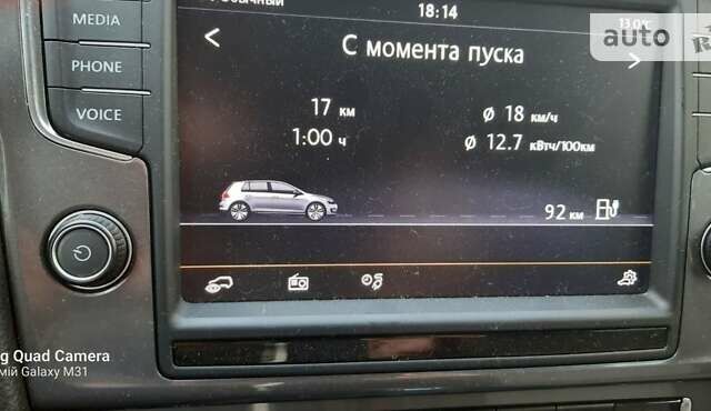 Белый Фольксваген e-Golf, объемом двигателя 0 л и пробегом 107 тыс. км за 8800 $, фото 53 на Automoto.ua